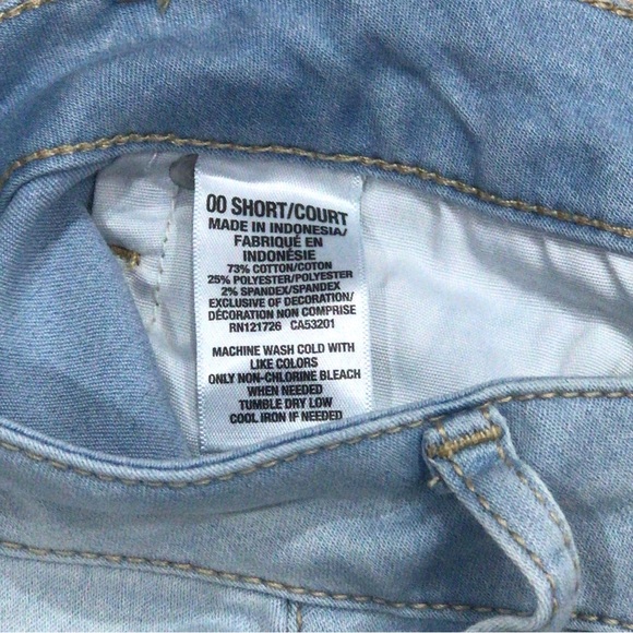 Aeropostale light wash high waisted pants (jeggings) - Picture 3 of 4